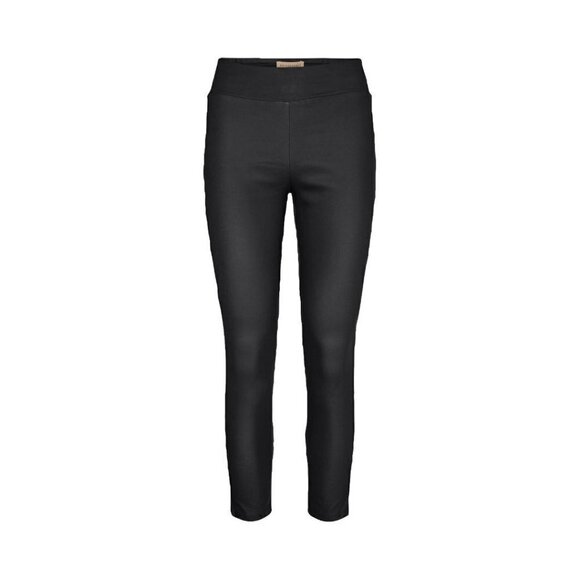 NWT SOYA CONCEPT Black Pam 2 Faux Leather Pants - Picture 2 of 11